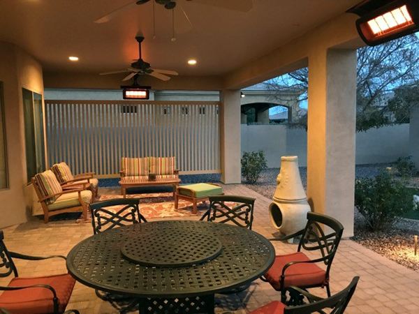 Gallery - Aqua Science Arizona Patio Heaters in Residential Home - Gallery - Aqua Science Arizona