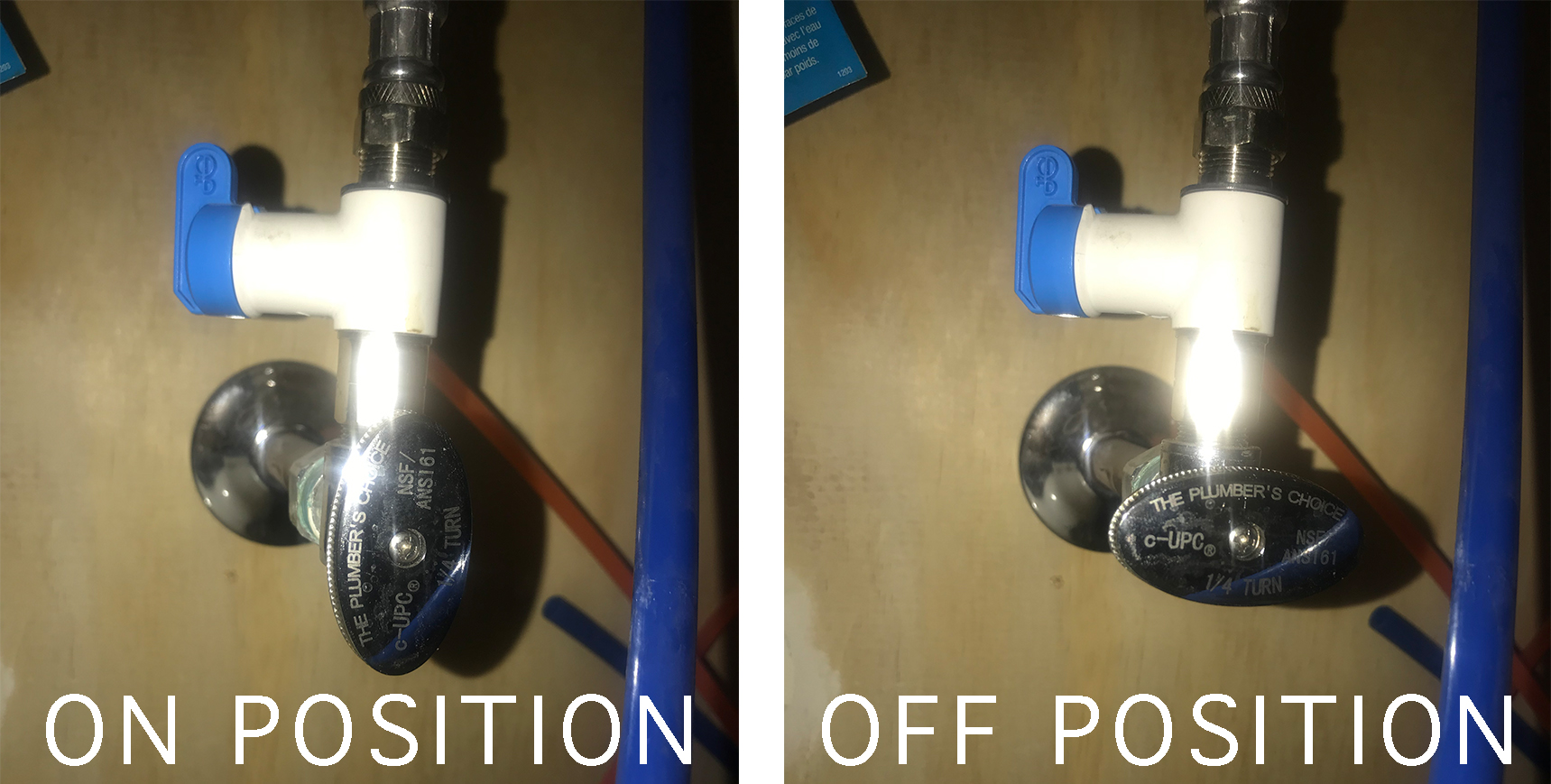 How to use emergency shut-off valve. 