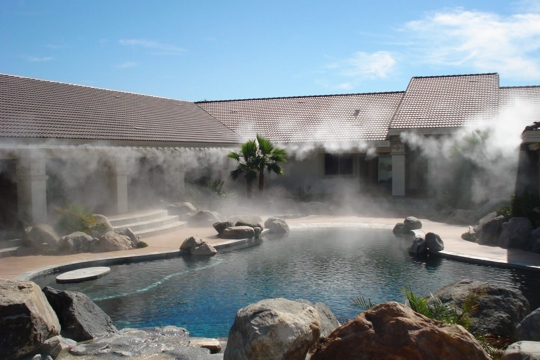 Misting And Gas Pool Heating Systems 