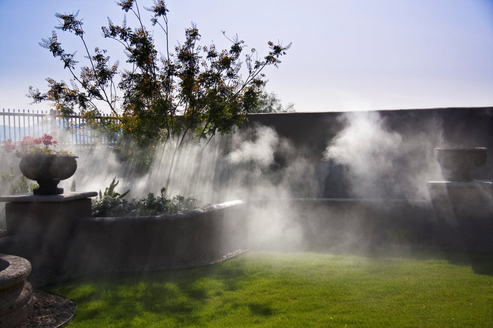 outdoor misting system